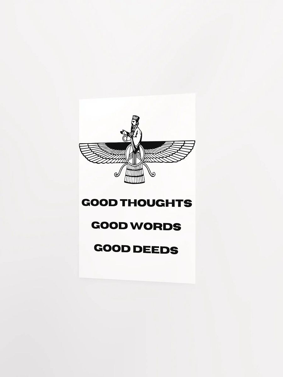 Faravahar Persian Design Good Thoughts Good Words Good Deeds product image (2)