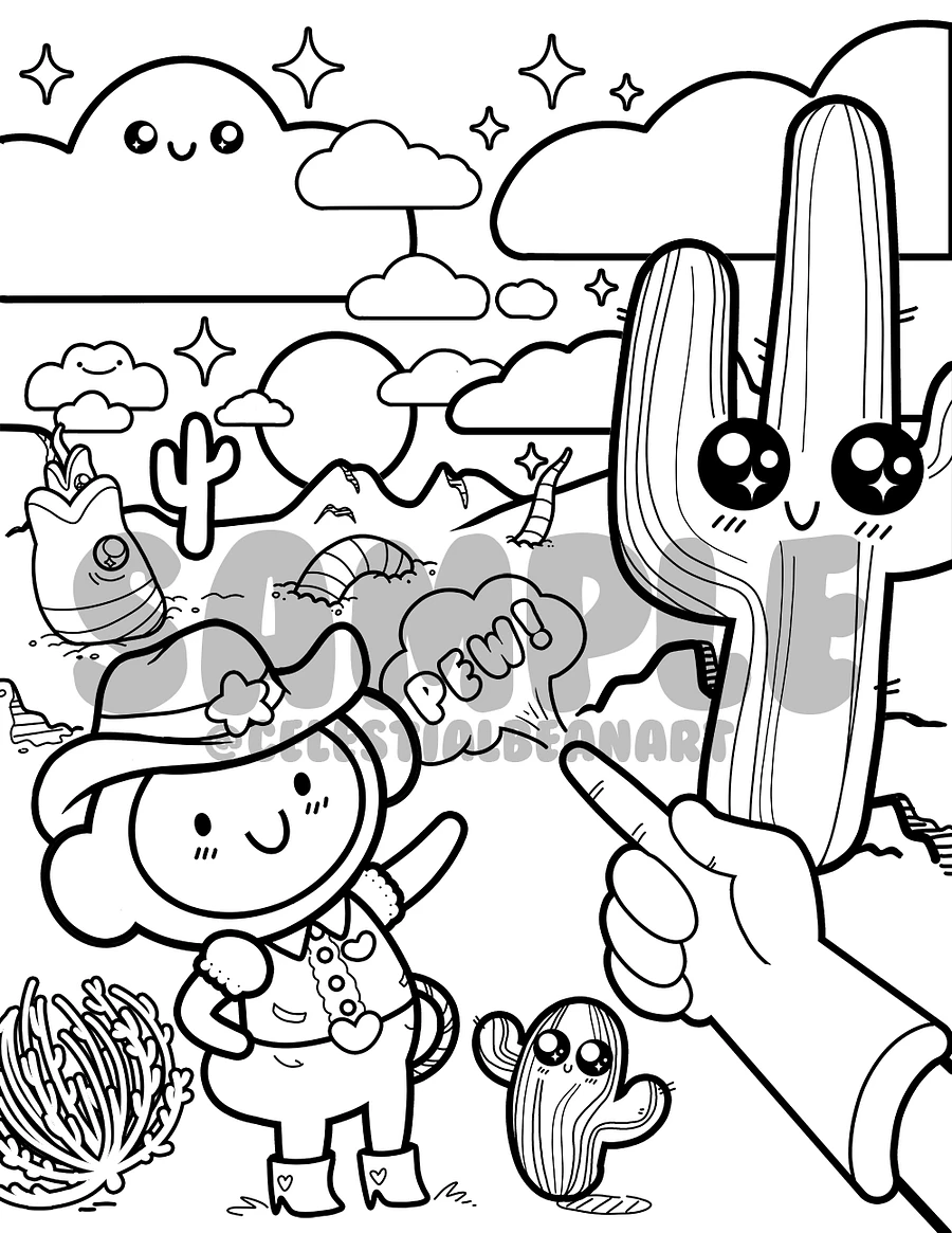 Best Beans Coloring book (Digital Copy) product image (4)