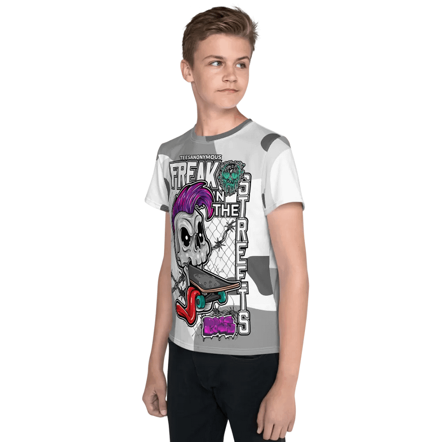 Youth Graphic Tee - Freak in the Streets V13 product image (5)