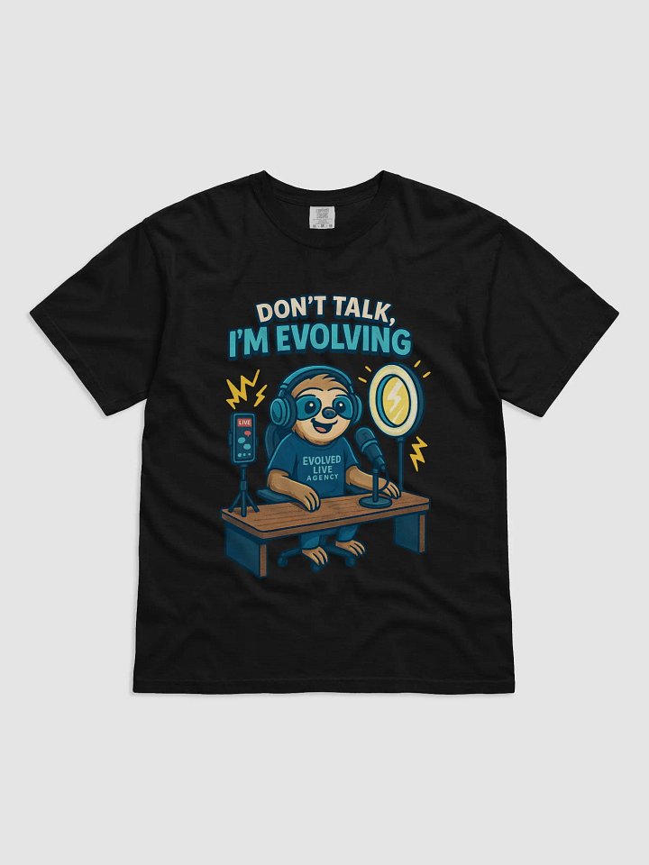 Evolving Sloth Graphic Tee product image (1)