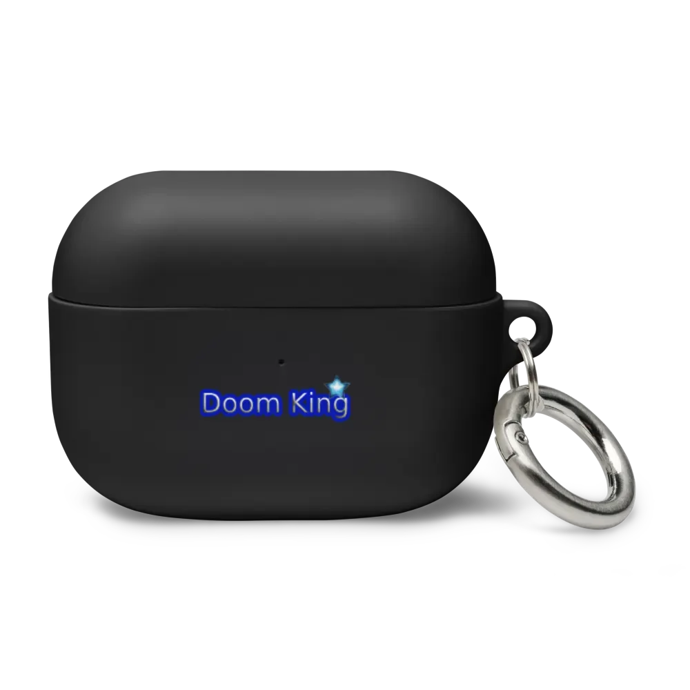 Doom Black Ear pod case product image (1)