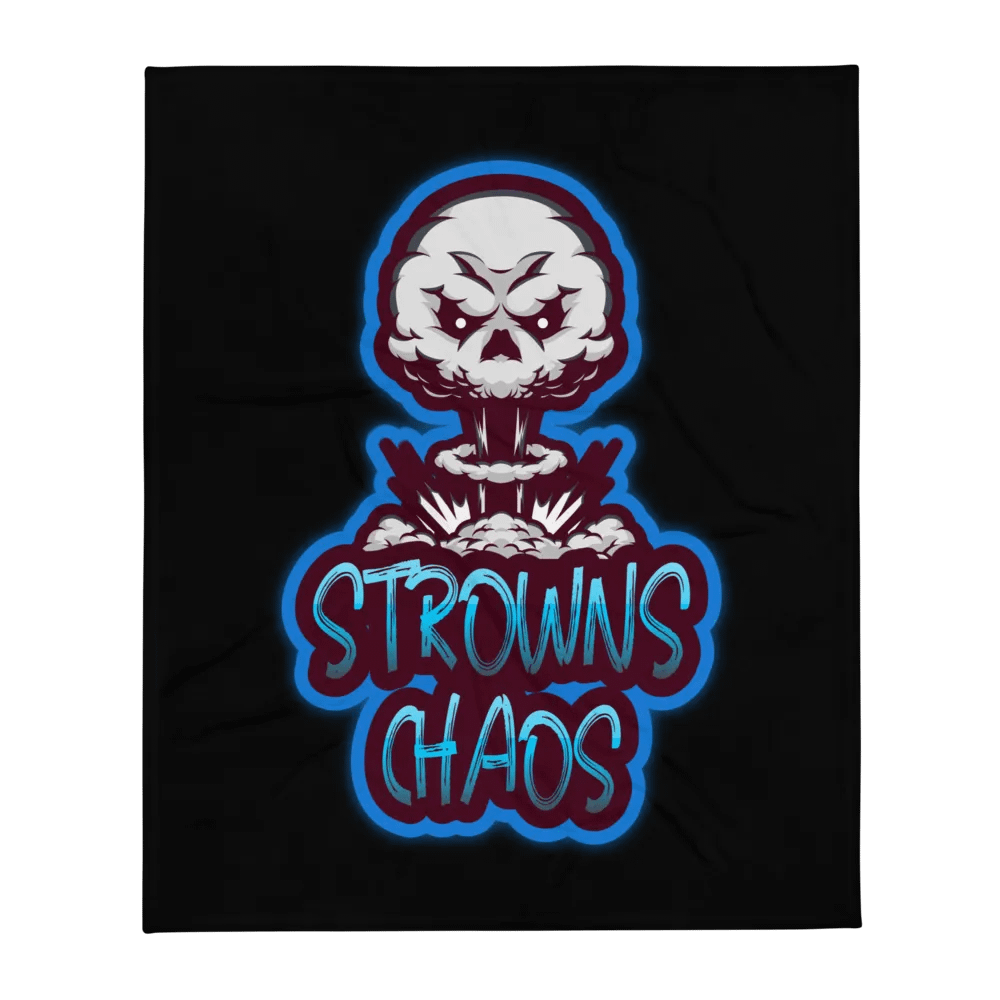 STROWN CHAOS THROW BLANKET product image (1)