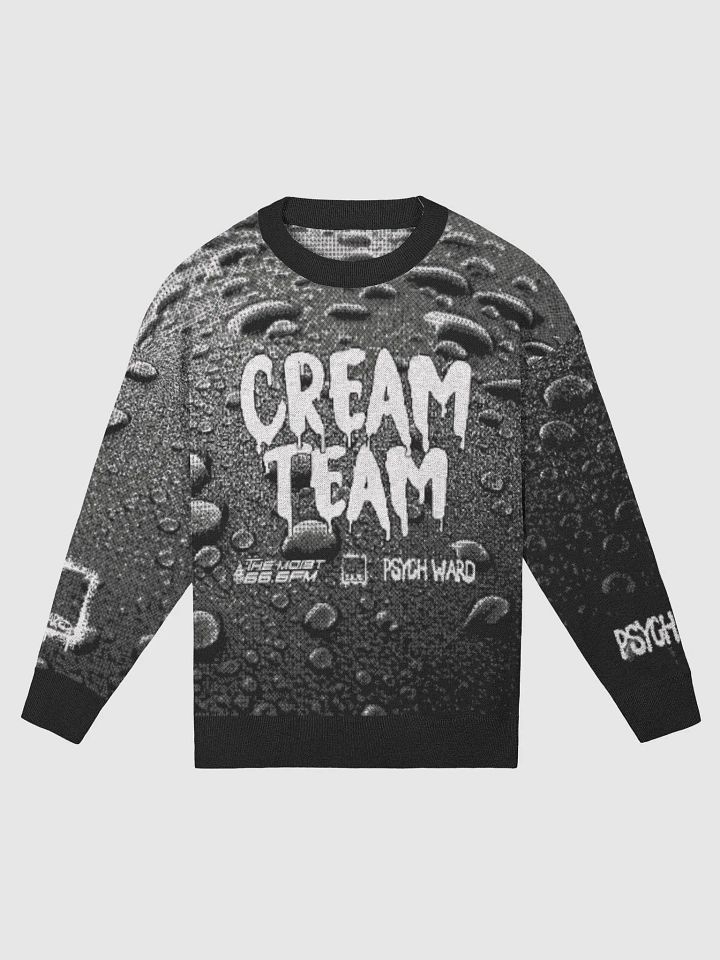 Cream Team Knit Sweater product image (1)