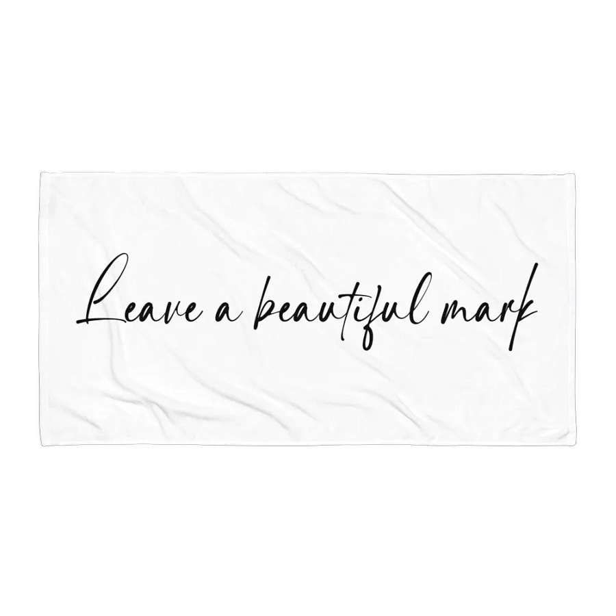 Beautiful Mark Sublimated Towel product image (2)