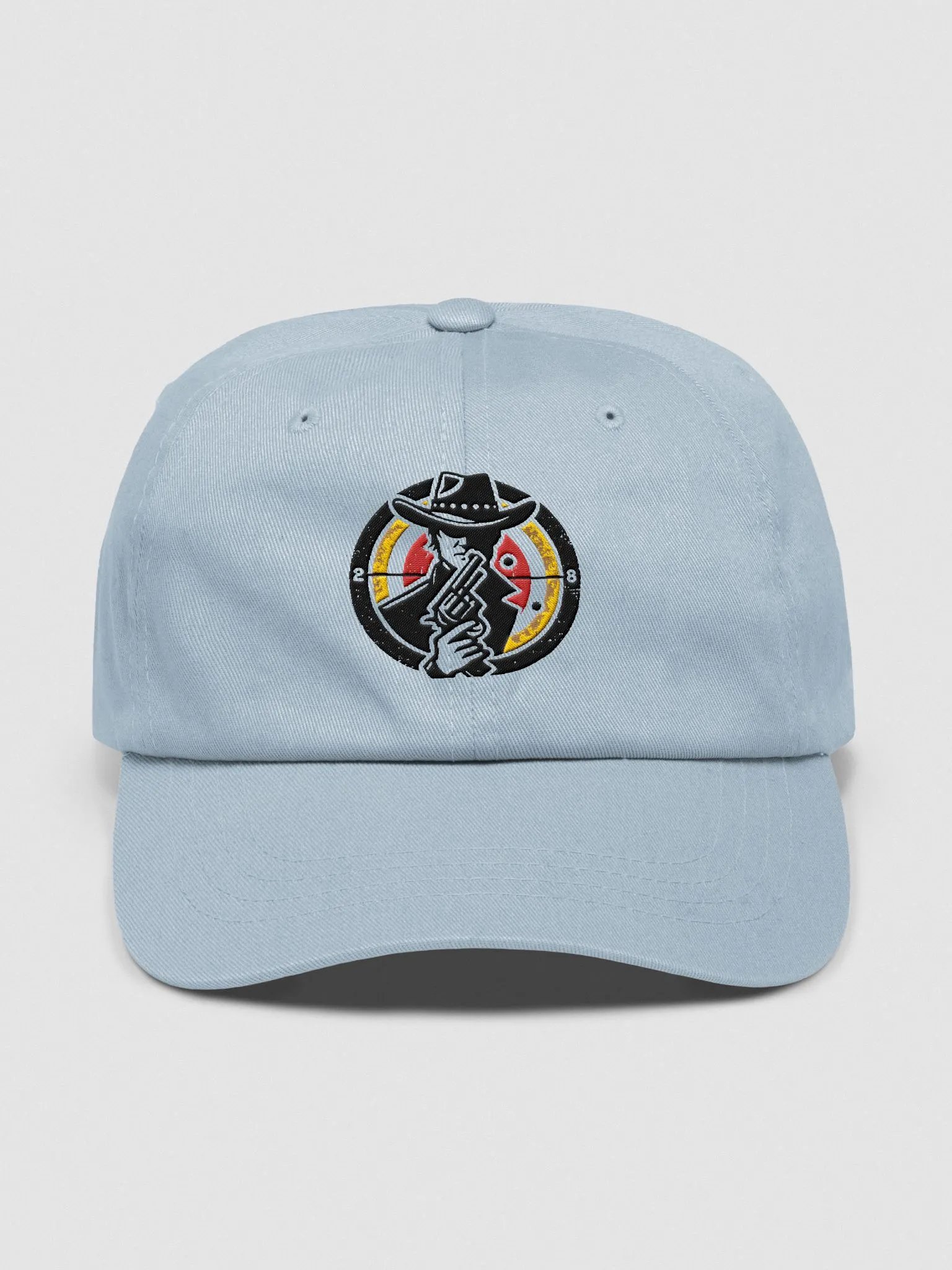 Casquette Bleu Ciel – Style Western & Poudre Noire product image (1)