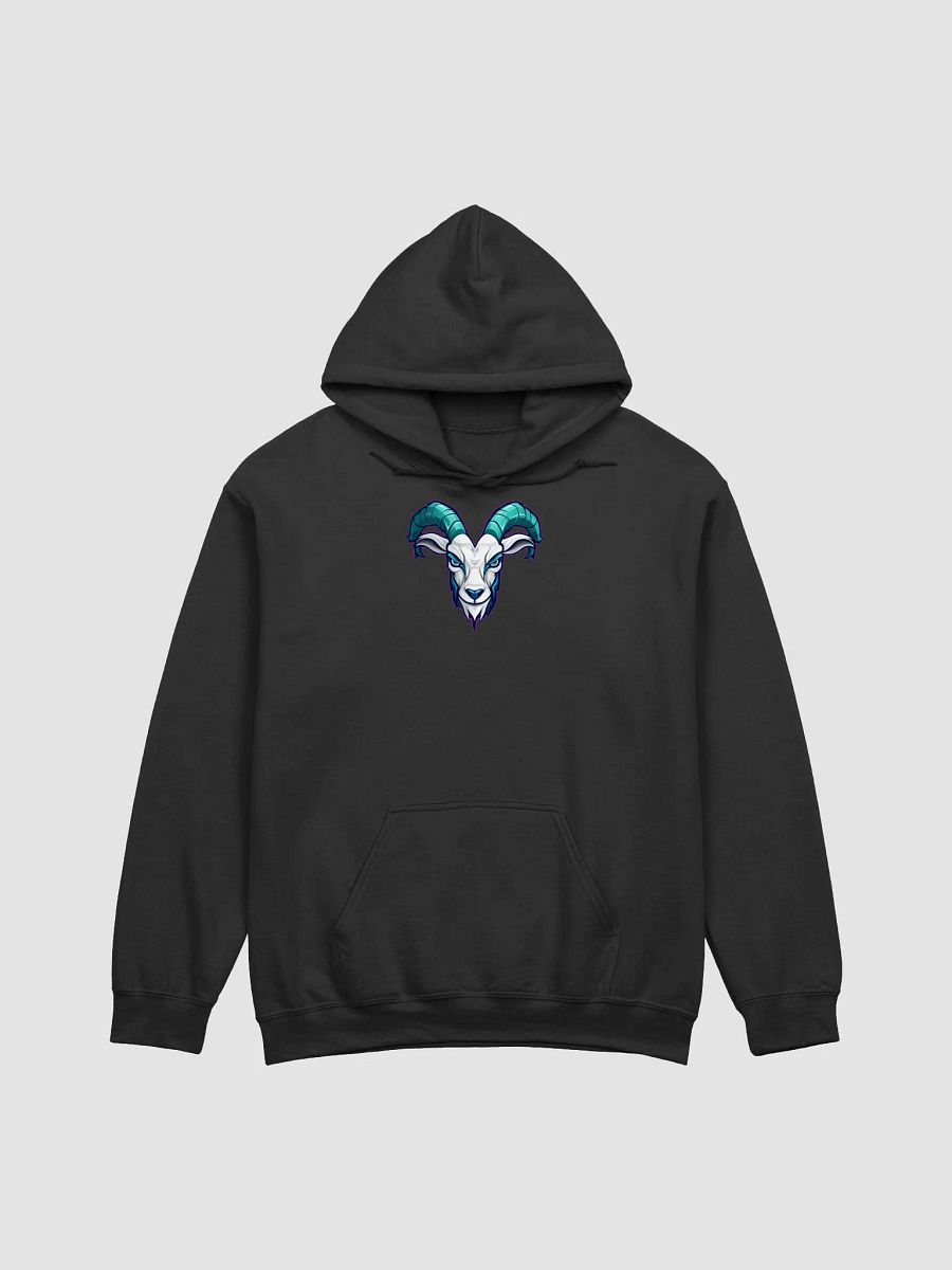 Goated Good Vibes Only Hoodie Font + Back (12 Color Choices) product image (3)