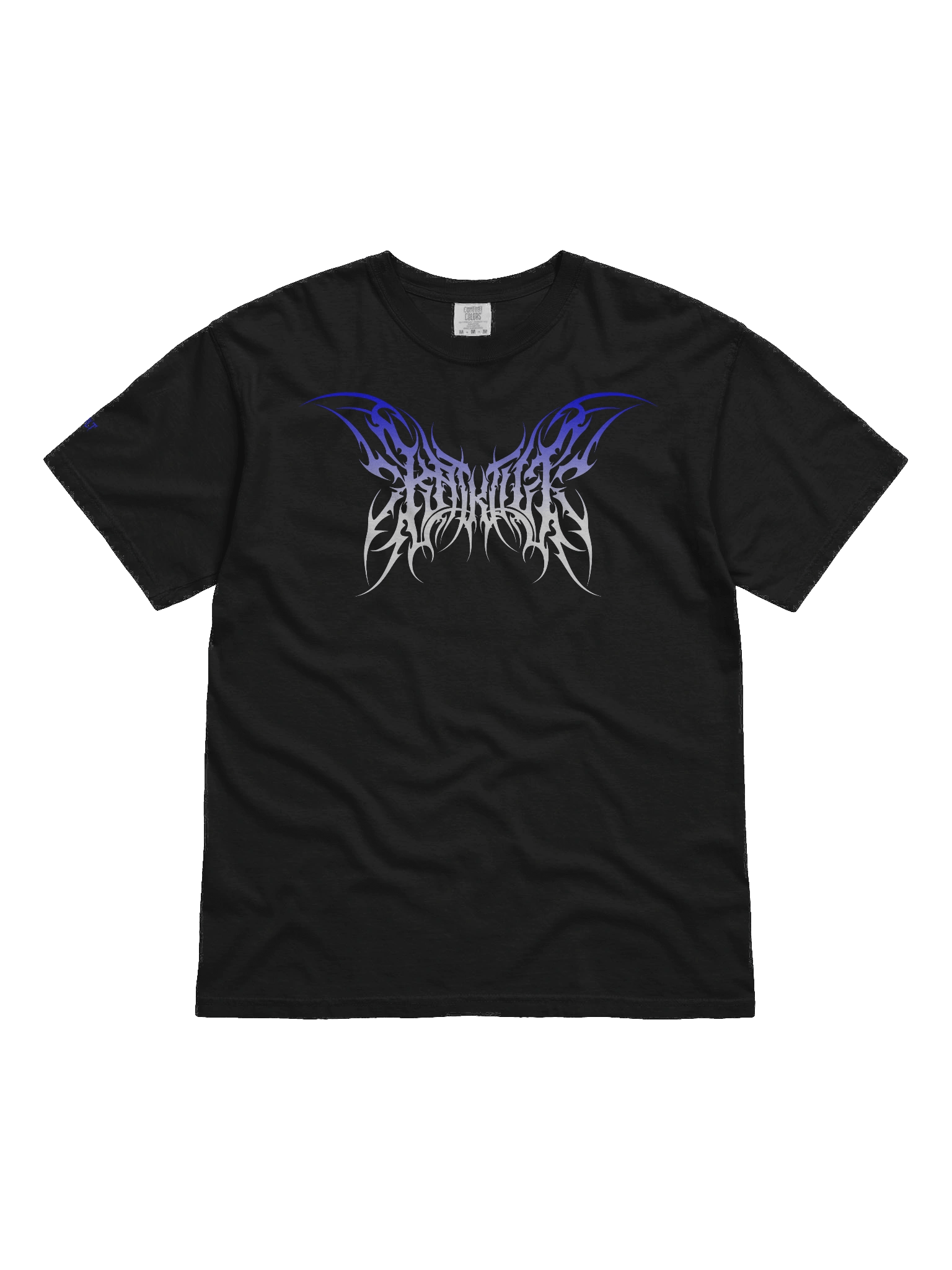 Kat Kult Comfort Colors T-Shirt (Blue & White logo) product image (2)