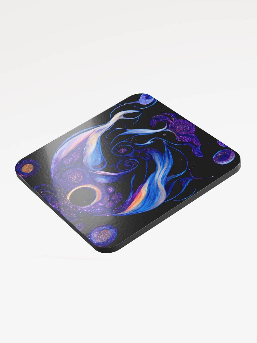 Cosmic Swirl Cork Coaster product image (3)