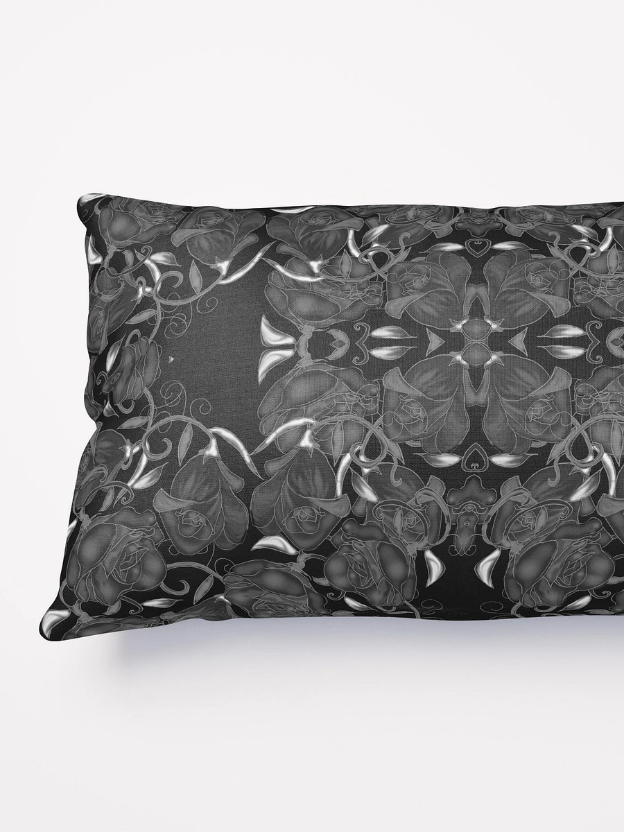 Black Roses Pattern Throw Pillow product image (9)