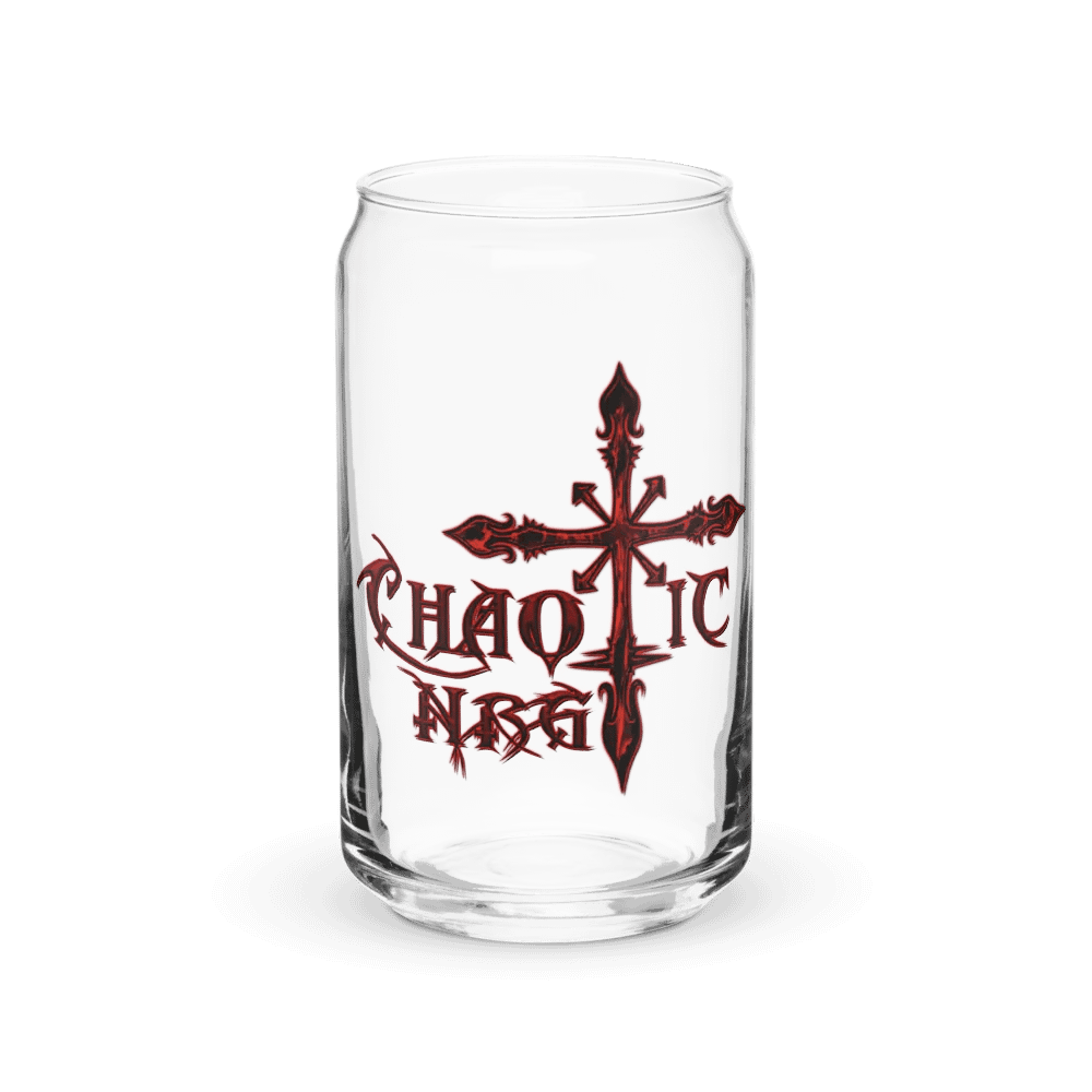 Gothic Cross Chaos Can Glass product image (2)