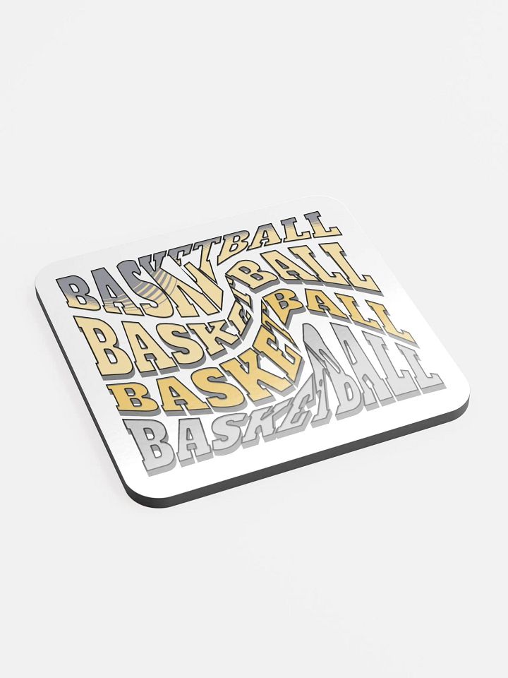 Mess Swirl Basketball Dynamic Coaster product image (2)