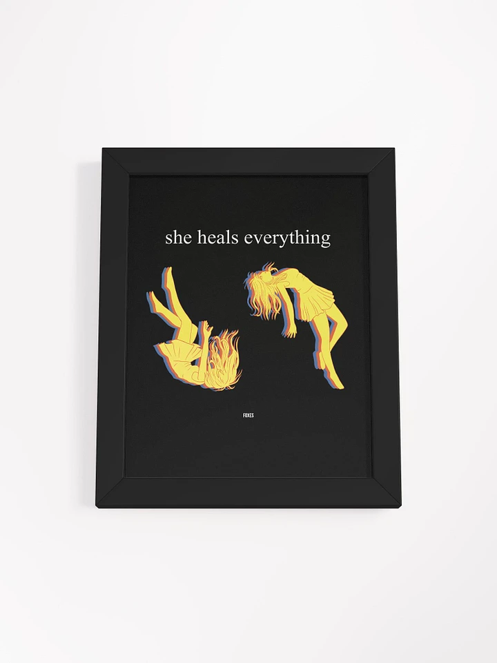 She Heals Everything - Framed Print product image (1)