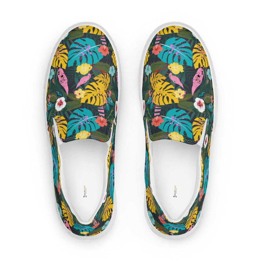 Forest Flora Canvas Slip-Ons product image (5)