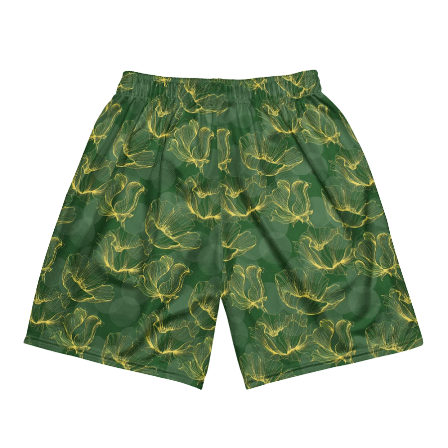 Golden Grove | Recycled Unisex Mesh Shorts product image (8)