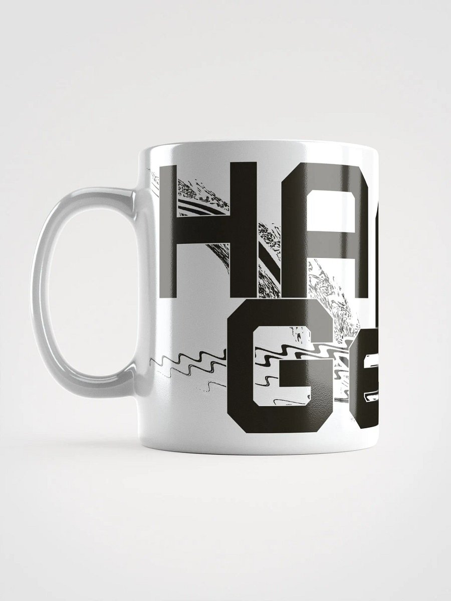 Black HApex Gear Black Logo White Glossy Mug by Mugz product image (6)