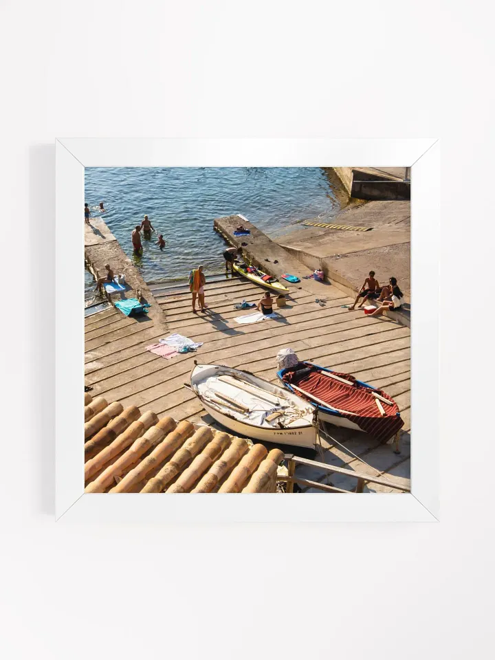 Puerto Valldemosa - Framed High-Quality Matte Poster product image (1)