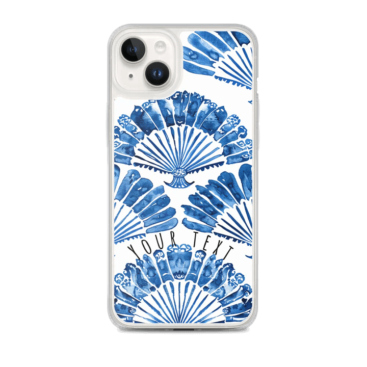 Indigo Lance Fan iPhone® Case product image (1)