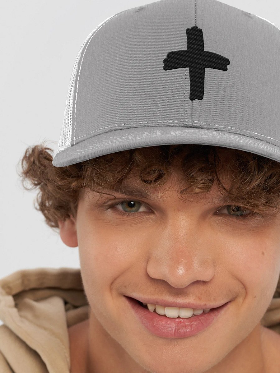 Cross Trucker Hat product image (15)