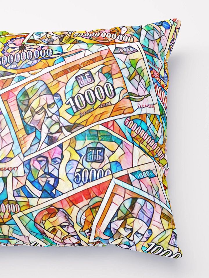 Jugoslovenski inflatorni dinar 1993 (Kolaž/mozaik) All-Over Print Basic Pillow product image (2)