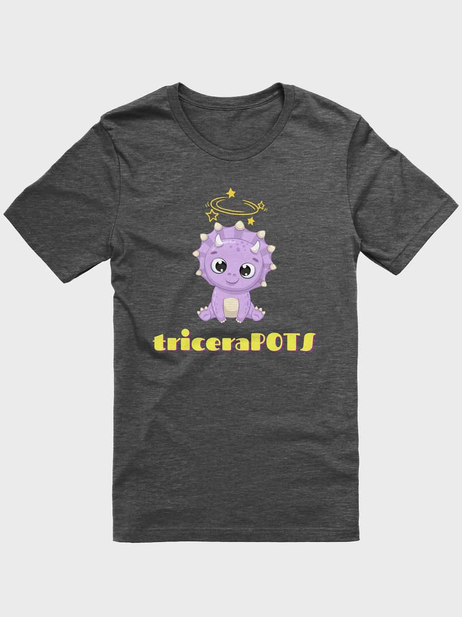 Tricerapots Dinosaur Funny - Unisex T-shirt Bella Canvas 3001 product image (5)