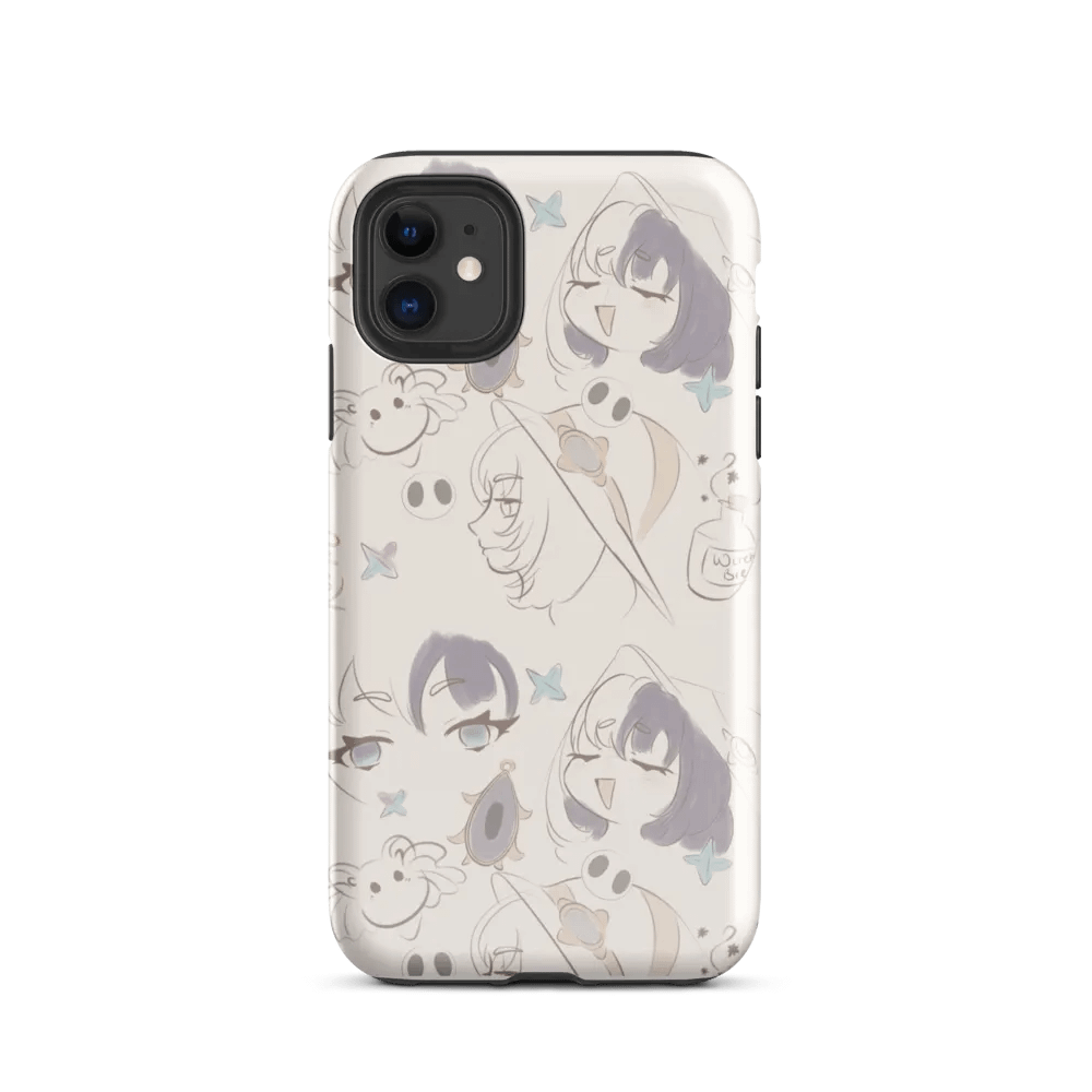 Aurora Sketch Iphone Case product image (2)