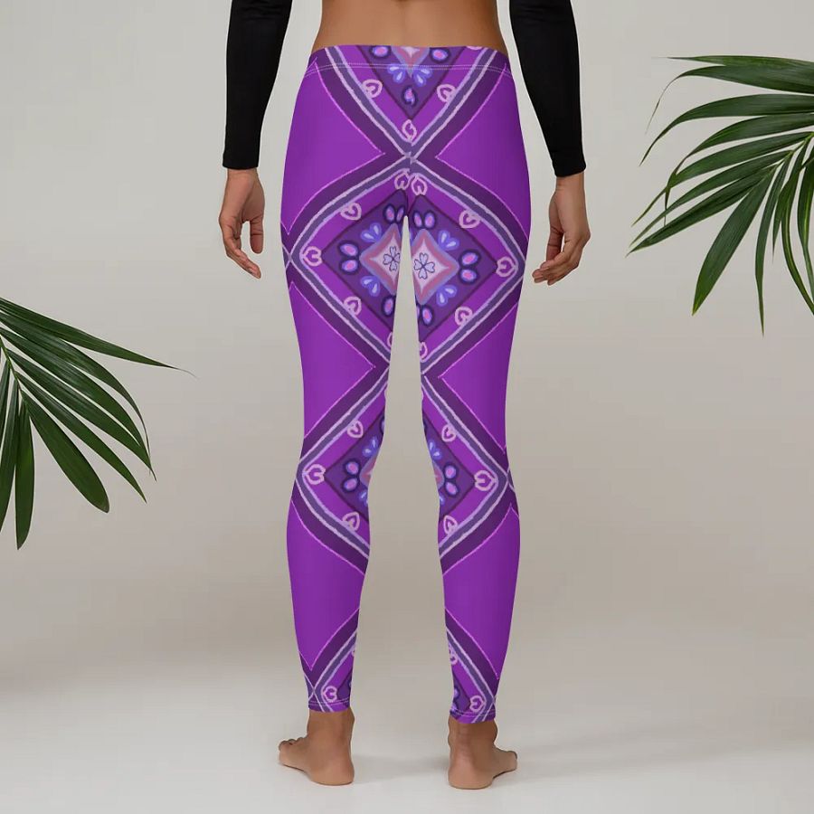 Purple_pattern Leggings product image (3)
