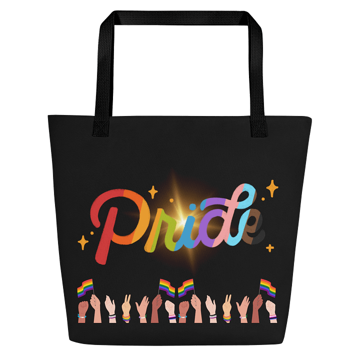 LGBTQIAP2S+ 2025, Pride Glow, Tote product image (1)
