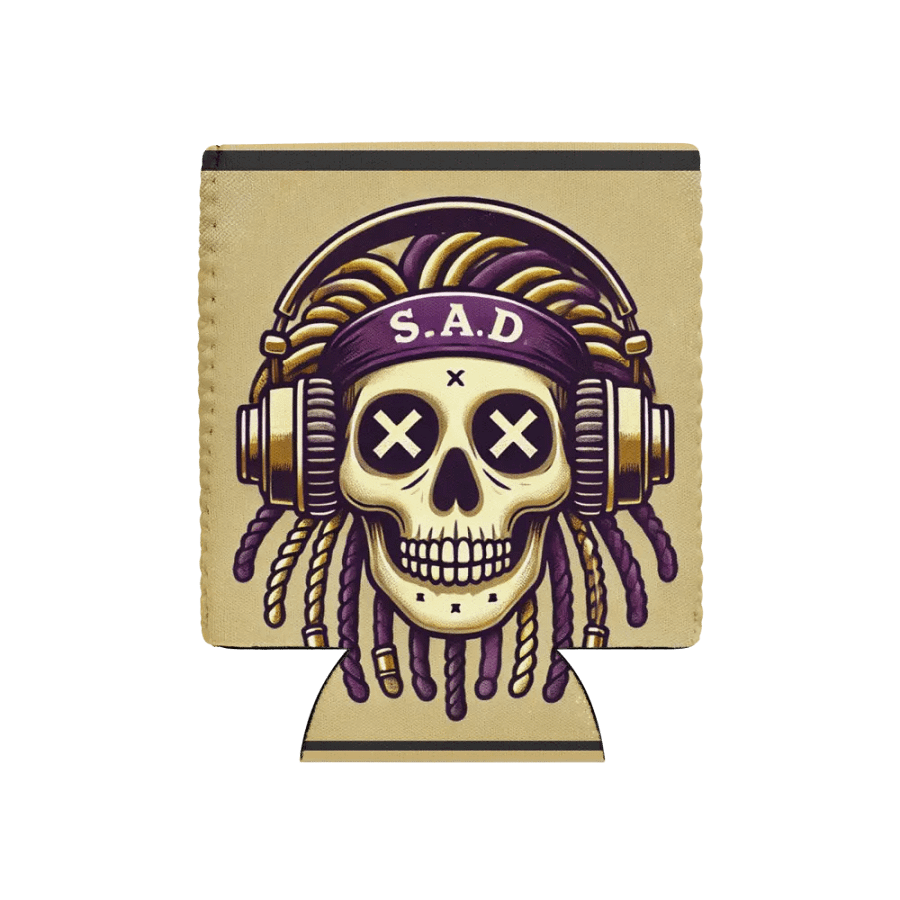 S.A.D. Skull Can Cooler product image (1)