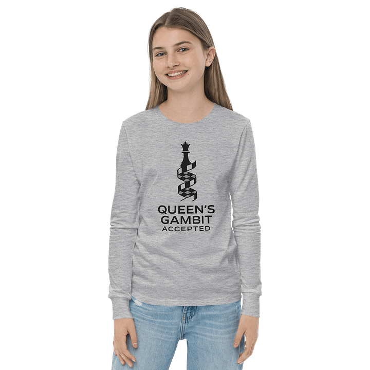 Queen's Gambit Accepted - Youth Long Sleeve T-Shirt product image (2)