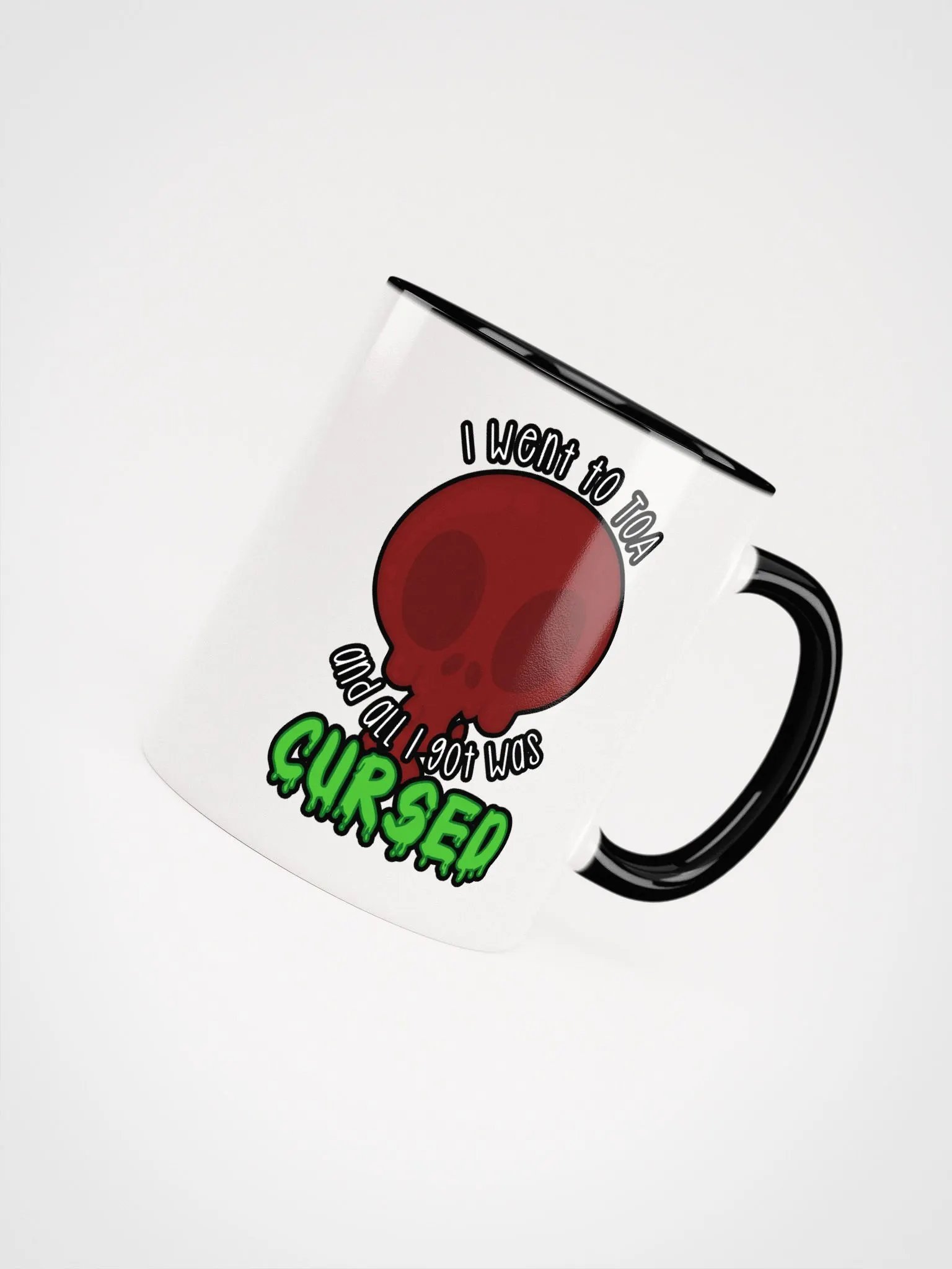 All I Got Was Cursed - Death Knight - Ceramic Mug w/Color product image (4)
