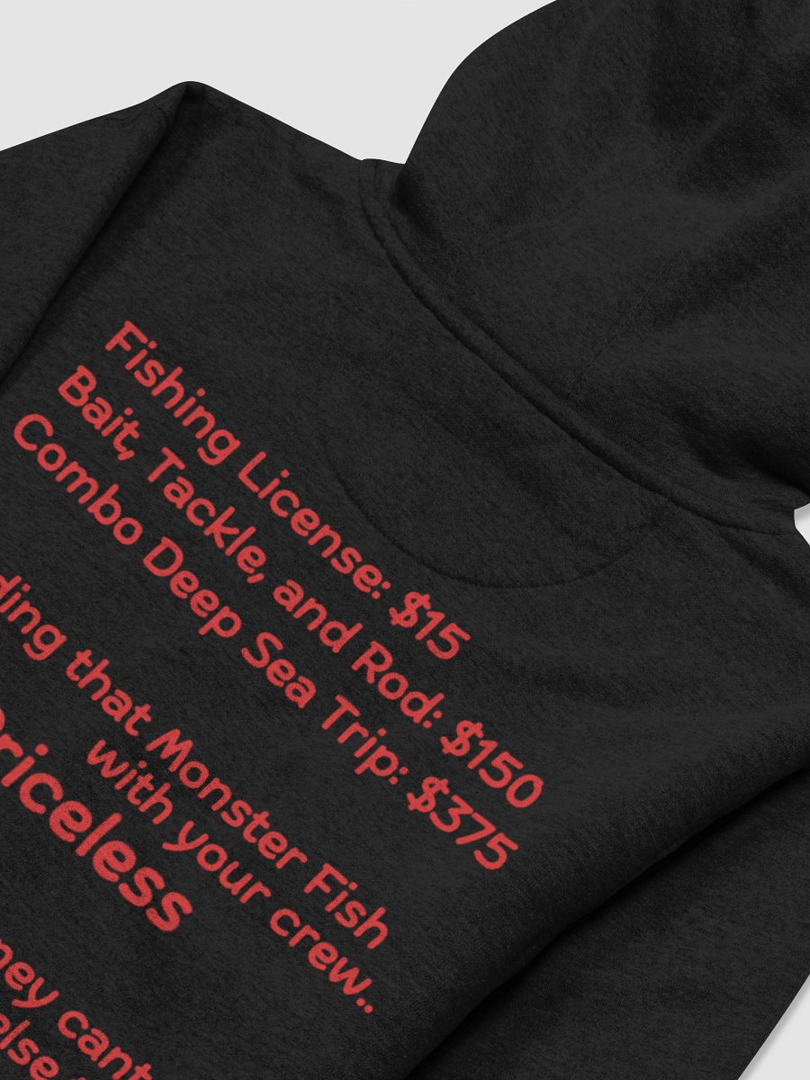 Priceless Deep Sea Fishing Red Font product image (4)