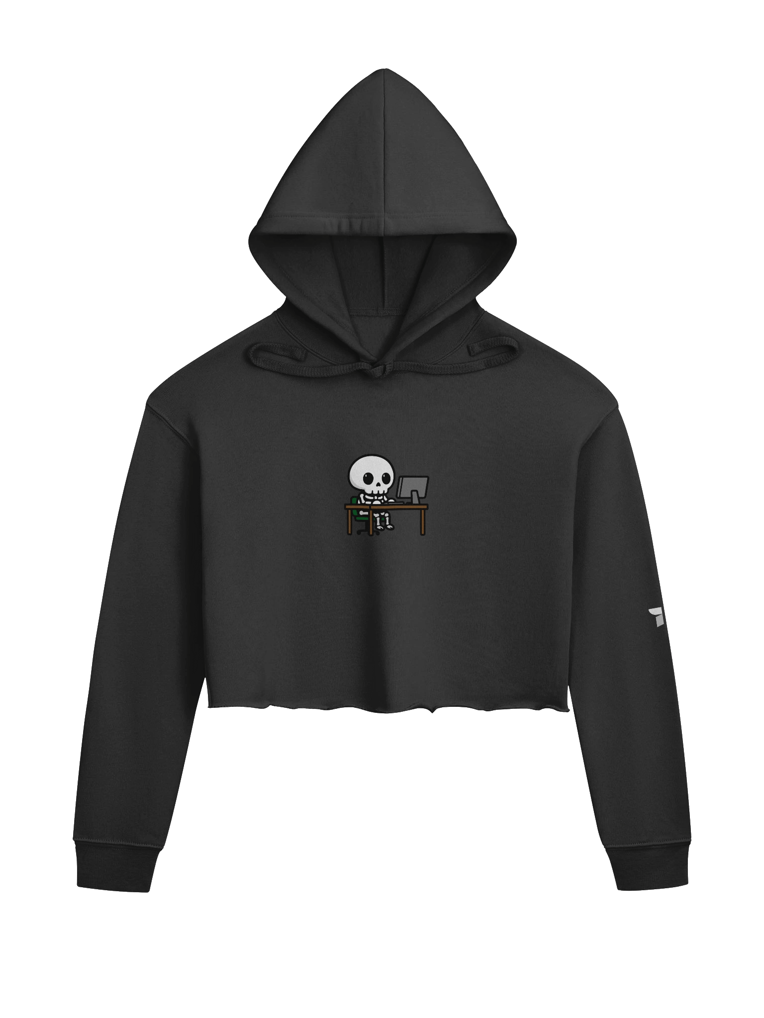 Skeleton Crew Crop Hoodie product image (2)