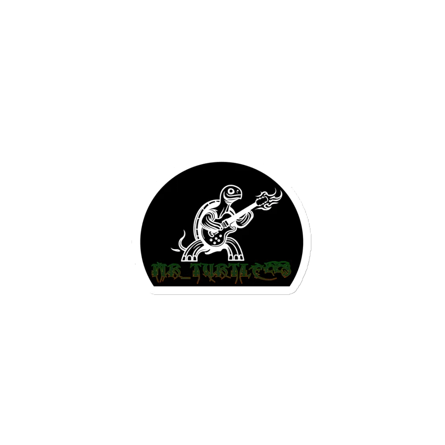 Mr_Turtle223 Logo Die-Cut Magnet product image (1)