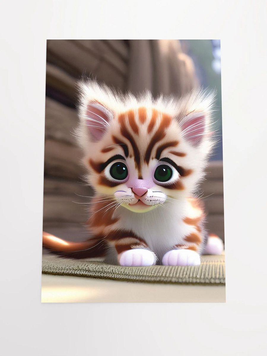 Cabin Companions - Forest Kitty Poster product image (1)