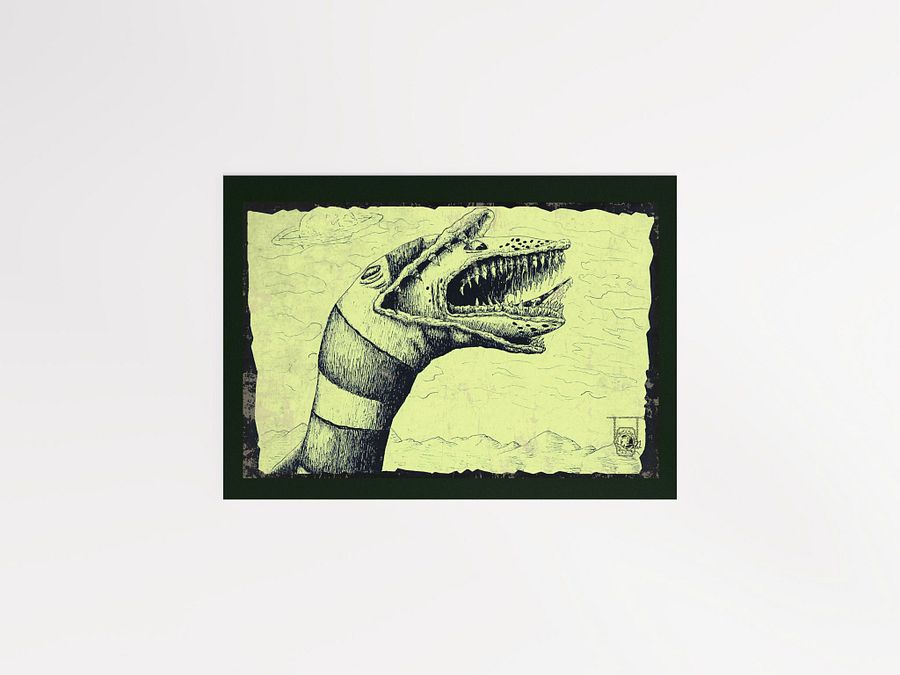 Saturn's Full of Sandworms- Print product image (10)