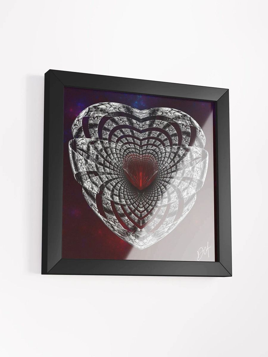 Lace Heart - Framed Matte Poster product image (11)