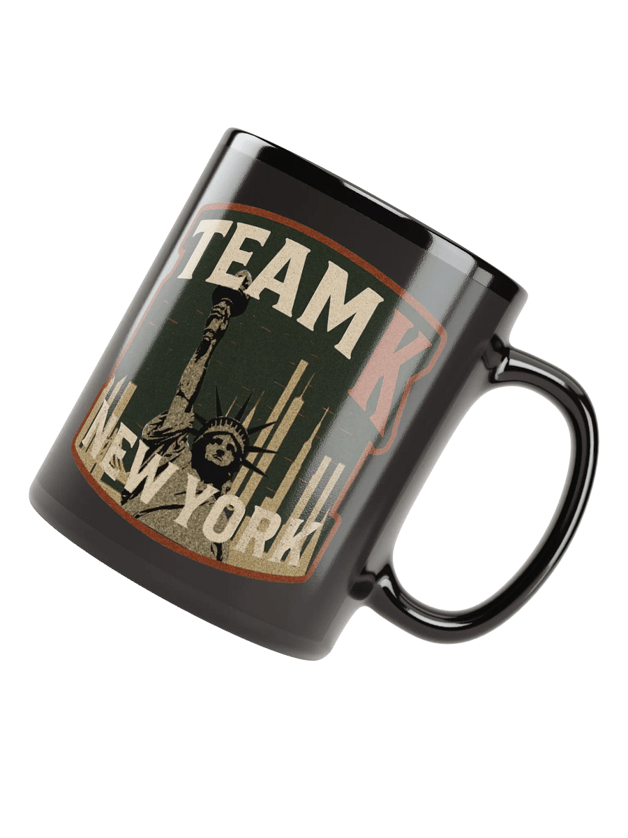 Team K New York Black Mug product image (7)