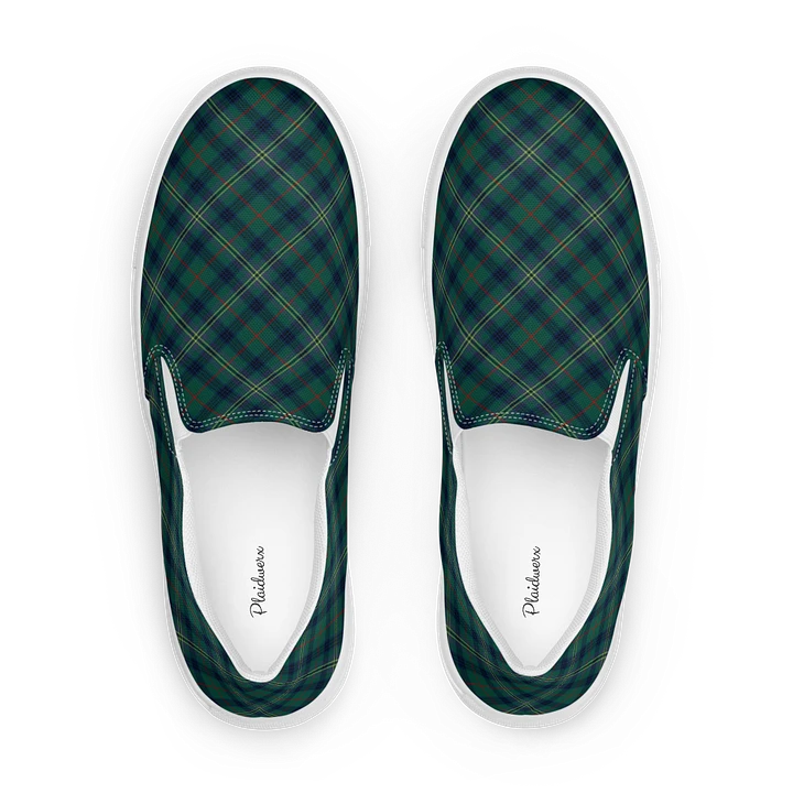 Kennedy Tartan Men's Slip-On Shoes product image (1)