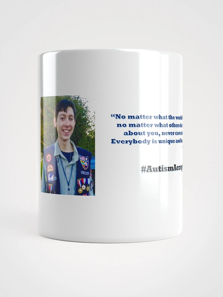 Glossy Mug with Quote 5 product image (1)