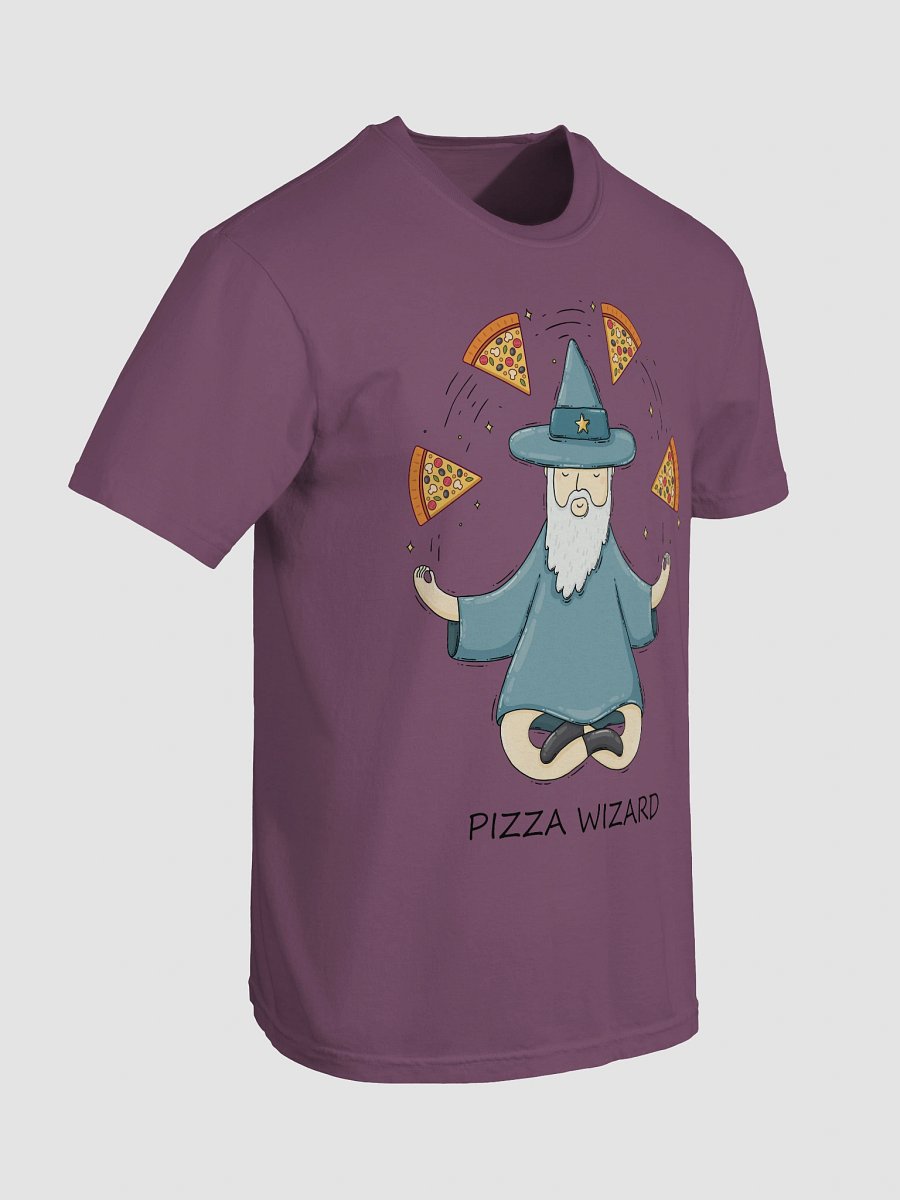 Mystical Pizza Wizard Meditation T-Shirt product image (72)
