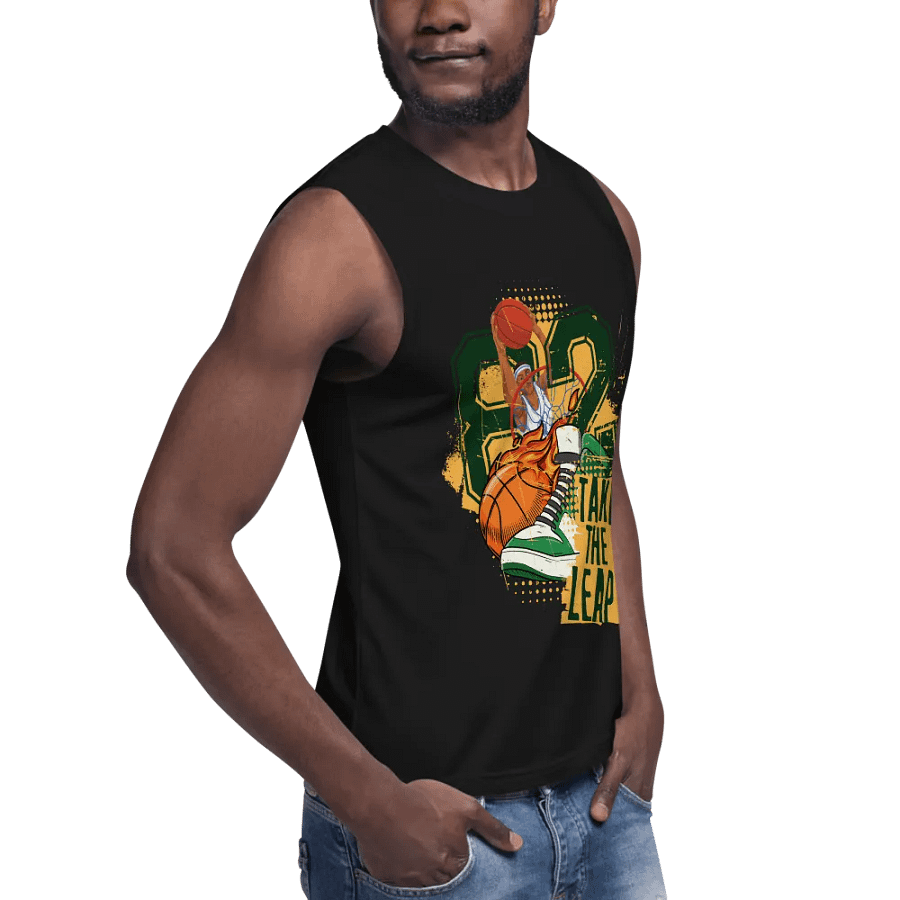 Take the leap muscle tank product image (10)