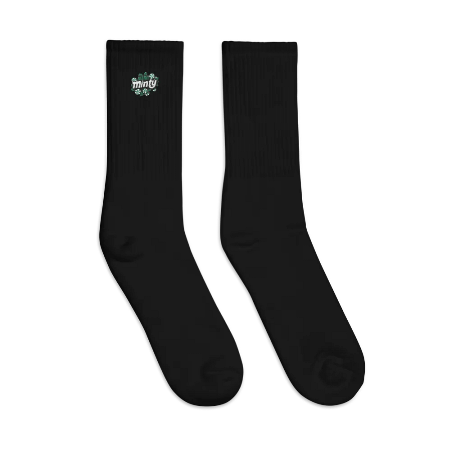 Mami Minty Embroidered Comfy Socks product image (5)