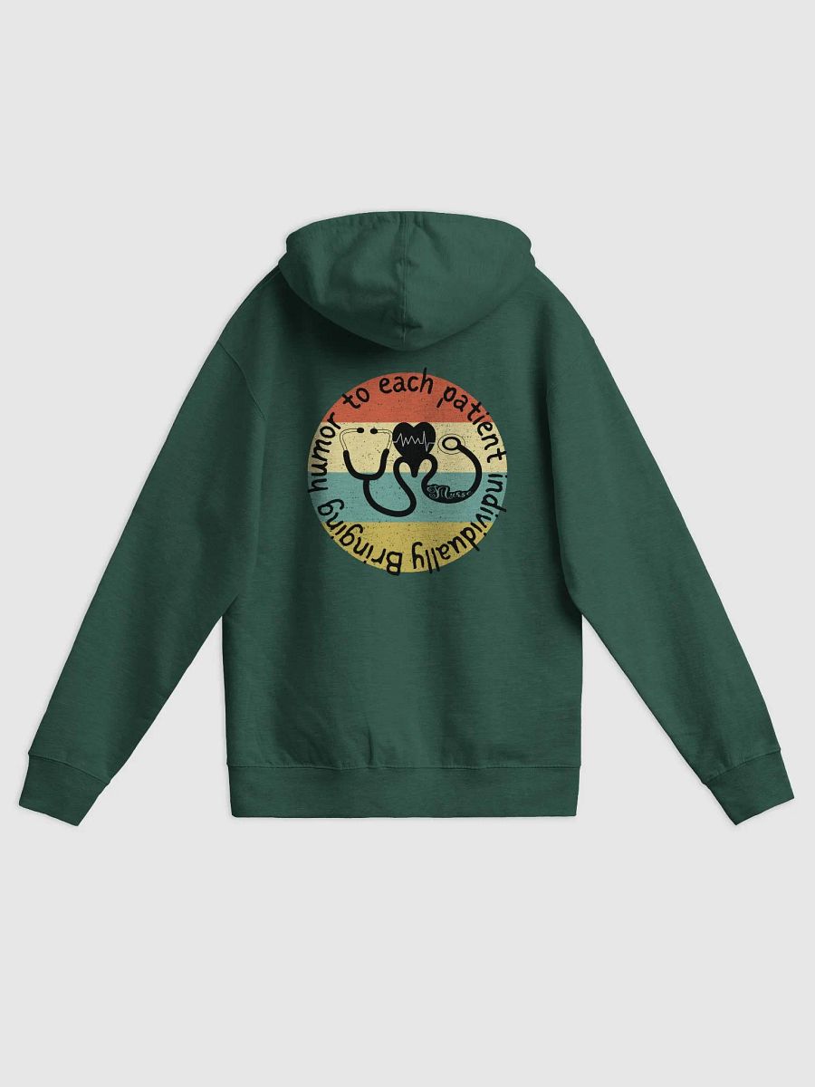 Bringing humor to each patient individually Retro Zip-Up Hoodie product image (8)