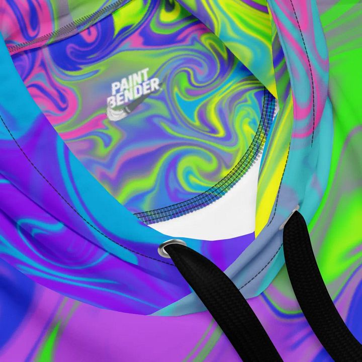 Wgh Abstract High-Dye Hoodie product image (2)