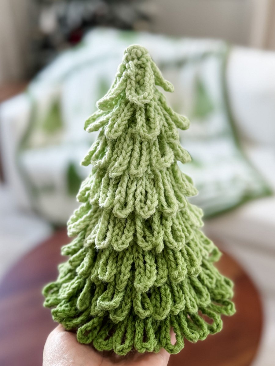 Ombre Loopy Trees Crochet Pattern product image (7)