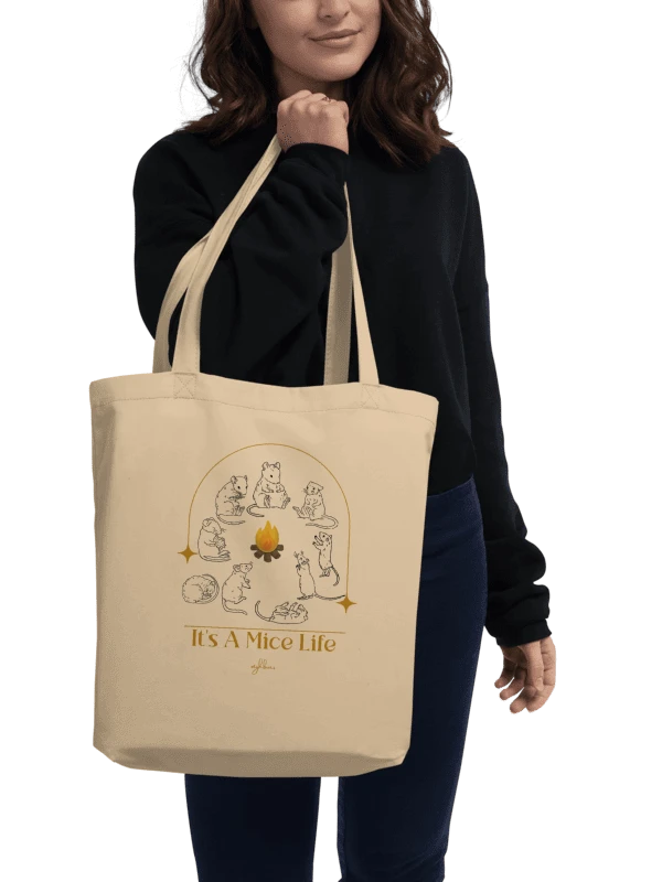 It's A Mice Life Eco Tote Bag product image (6)