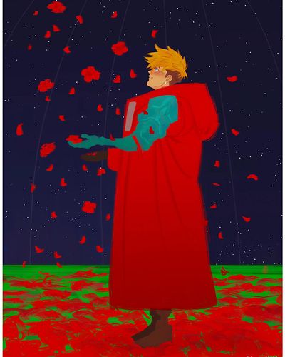 Experimented with lineless for the first time I hope you like it 
#vash #trigun #vashthestampede #trigunstampede