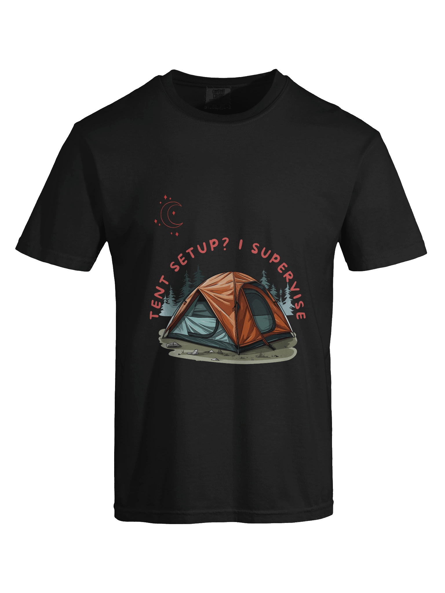 TENT SETUP? I SUPERVISE.” – CAMPER HUMOR TEE product image (40)