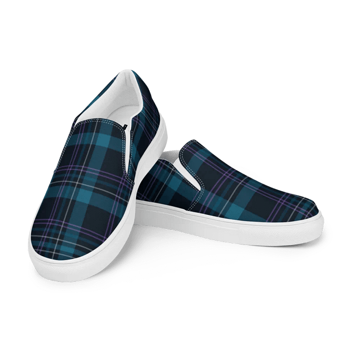 Highland Dream Men's Tartan Slip-Ons product image (1)