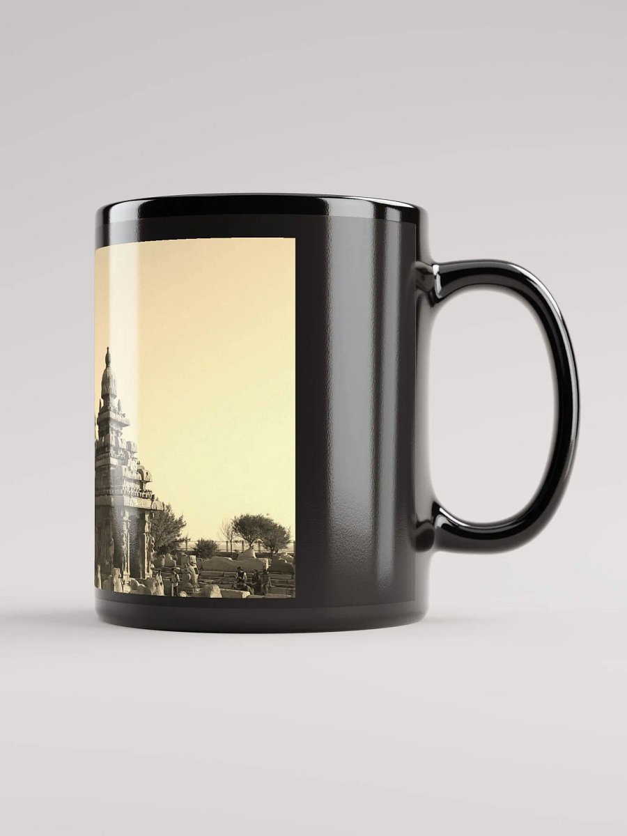 Black Glossy Mug : Shore Temple product image (2)